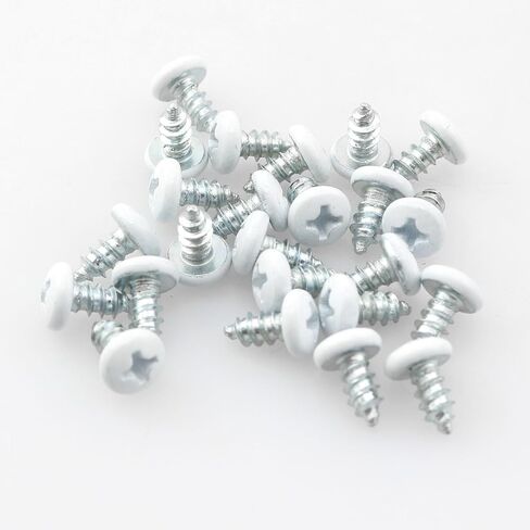 المسمار التنصت الذاتي DZS ELEC 150 قطعة M3x8 وM4x8 مسامير الحفر الذاتي، مسامير رأس تروس معدنية بيضاء وفضية، برغي عمل خشبي in Kuwait