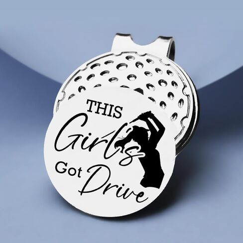 علامة جولف مضحكة من TSUYAWU مع مشبك قبعة مغناطيسية هدية مبتكرة للجولف - علامة كرة الجولف هذه للفتيات - هدايا إكسسوارات الجولف لمحبي الجولف والنساء in Kuwait