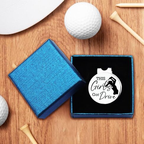 علامة جولف مضحكة من TSUYAWU مع مشبك قبعة مغناطيسية هدية مبتكرة للجولف - علامة كرة الجولف هذه للفتيات - هدايا إكسسوارات الجولف لمحبي الجولف والنساء in Kuwait