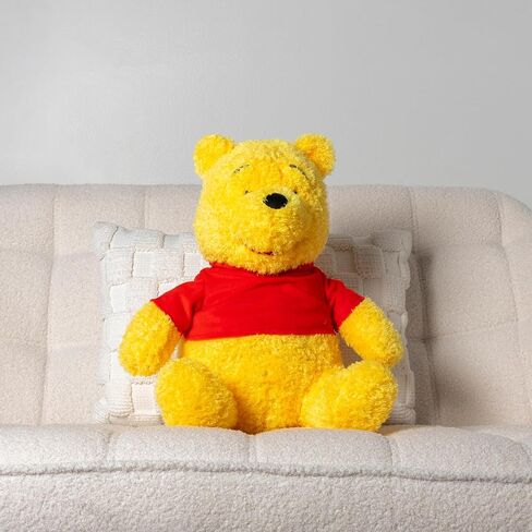 Disney Winnie The Pooh Fuzzy Plush Pillow Buddy - Super Soft Stuffed Pillow - 14 inches in Saudi Arabia
