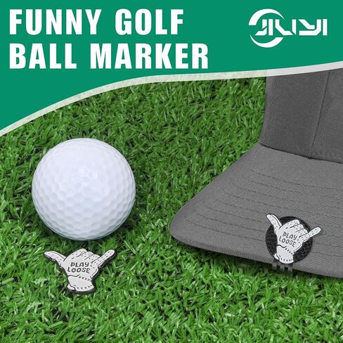 Golf Ball Marker Hat Clip Sets, Golf Accessories for Men, Golf Ball Stamp, Funny Golf Gifts, Golf Gadgets in Saudi Arabia