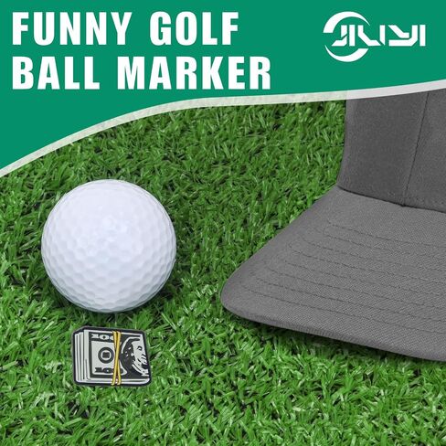 Golf Ball Marker Hat Clip Sets, Golf Accessories for Men, Golf Ball Stamp, Funny Golf Gifts, Golf Gadgets in Saudi Arabia