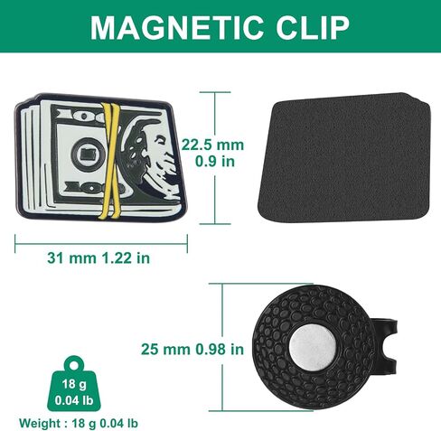 Golf Ball Marker Hat Clip Sets, Golf Accessories for Men, Golf Ball Stamp, Funny Golf Gifts, Golf Gadgets in Saudi Arabia