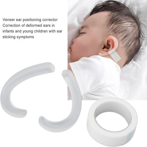 for Babies,Big Ear Corrector,Corrector Forbaby Ear Corrector Cuttable Breathable Infant Toddler Auricle Valgus Silicone Correction Patch with Ear Pads in Saudi Arabia