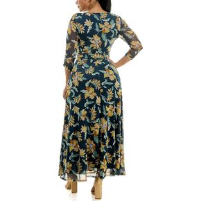 Harlow & Rose Wrap Maxi Dress