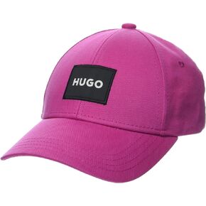 HUGO Women's Square Logo Cotton Twill Cap