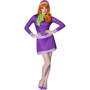 Spirit Halloween Scooby-Doo Adult Daphne Costume | Officially Licensed | Group Costume | TV and Movie Costume