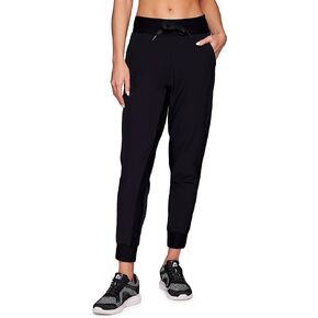 Avalanche Women's Hybrid Jogger Pant, Lightweight Woven/Knit Joggers for Hiking, Outdoors, Quick Dry Woven Pants with Pockets