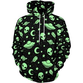 هوديس PIOKNGY للرجال، بلوفر رجالي رائع، سويت شيرت برسومات لطيفة مع جيوب in Kuwait