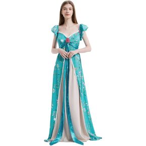 Kids/Adults Giselle Costume Dress Clothes Halloween Cosplay Princess Costumes Robe for Women Girls