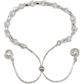 Kimin 925 Sterling Silver Small Nut Bracelet
