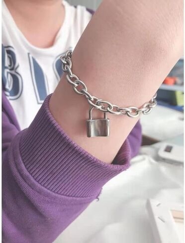 أساور سحر للنساء S925 فضة أساور للنساء قلادة سيدة سحر سلسلة المعصم سوار, فضة, بدون أحجار كريمة in Kuwait