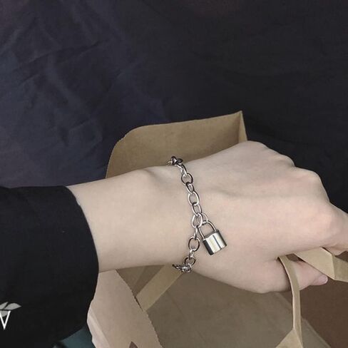 أساور سحر للنساء S925 فضة أساور للنساء قلادة سيدة سحر سلسلة المعصم سوار, فضة, بدون أحجار كريمة in Kuwait