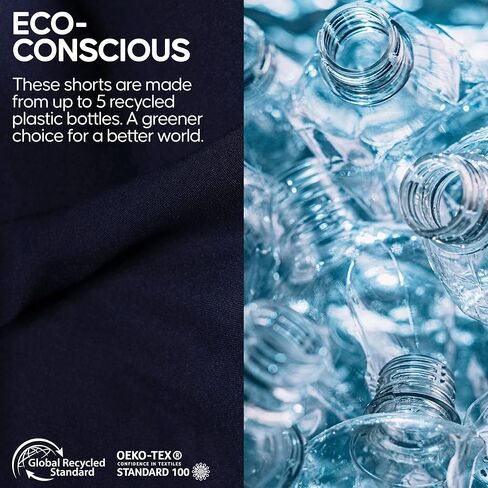 شورت DANISH ENDURANCE الرياضي للرجال مقاس 5.5 بوصة، خفيف الوزن، سريع الجفاف in Kuwait