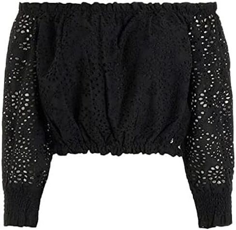GUESS Women's 3/4 Sleeve Rafa Top in Saudi Arabia