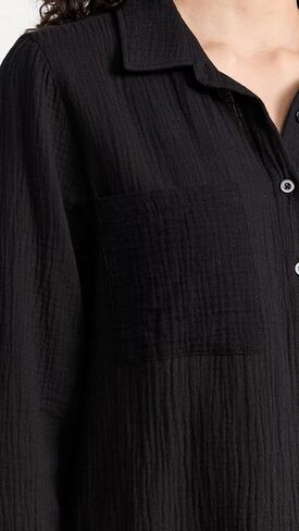 Z SUPPLY Women's Kaili Button Up Gauze Top in Saudi Arabia