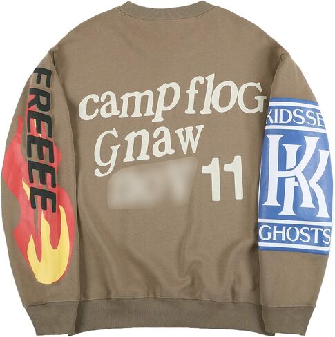 هوديس جرافيك للرجال Lucky Me I See Ghosts بلوفر هوديس هيب هوب in Kuwait