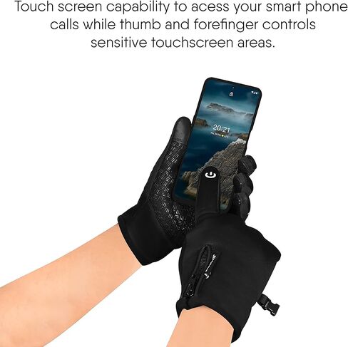 قفازات ركوب الدراجات الشتاء شاشة تعمل باللمس ضد الهواء الرجال النساء سيليكون مكافح الانزلاق دراجة جبلية الحرارية رياضات قابل للتعديل ركض التسلق المشي لمسافات طويلة تخييم in Kuwait