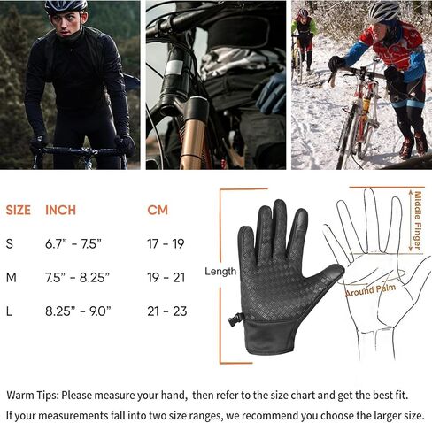 قفازات ركوب الدراجات الشتاء شاشة تعمل باللمس ضد الهواء الرجال النساء سيليكون مكافح الانزلاق دراجة جبلية الحرارية رياضات قابل للتعديل ركض التسلق المشي لمسافات طويلة تخييم in Kuwait