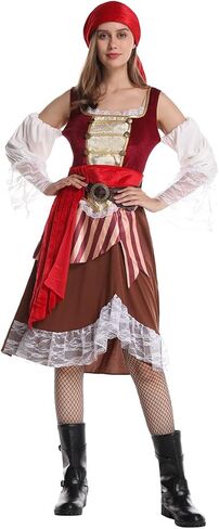 زي فستان القرصان للسيدات in Kuwait