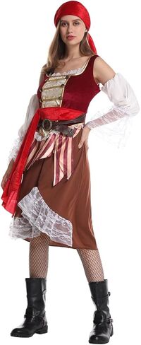 زي فستان القرصان للسيدات in Kuwait