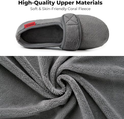 شبشب نسائي من HomeTop قابل للتعديل، حذاء منزلي مريح من الإسفنج الذكي للاستخدام الداخلي والخارجي in Kuwait