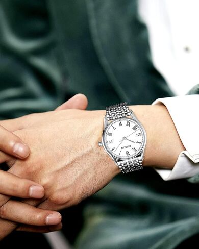 BINLUN شبكة رقيقة للغاية من الفولاذ المقاوم للصدأ حزام ساعة خفيف حزام ساعة مصقول أساور بديلة 20 مم للرجال والنساء مع مشبك فراشة in Kuwait