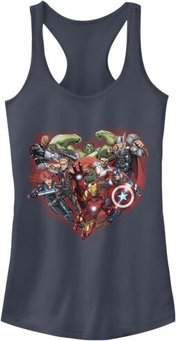 Marvel womens Avenger Heart Shirt in Saudi Arabia