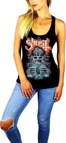 Ghost Womens Racerback Tank Top in Saudi Arabia