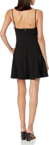 Speechless Women's Black Sleeveless Fit and Flare Party Dress in Saudi Arabia