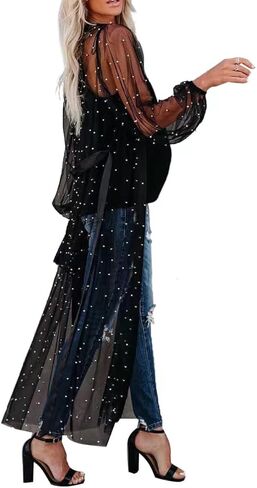 Women Swimsuit Sexy Floral Cover Dresses Bikini Cover-ups Net Long Skirt Casual Summer Beachwear Beach Coverups in Kuwait