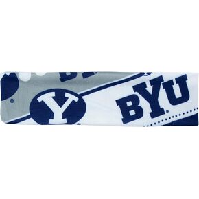 Littlearth Unisex-Adult NCAA BYU Cougars Stretch Headband, Team Color, One Size