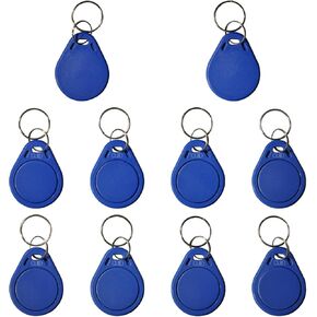 13.56MHz RFID Proximity ID Card Key Tags Writable rewritable CUID fob tag, Compatible with MIFARE Classic 1K
