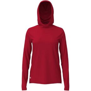 Under Armour Womens Performance Long Sleeve Hoody Red LG