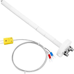 K-Type Thermocouple Block Ceramic Kiln Probe 2372/1300 Degree F/C 11G High Tool(100mm)