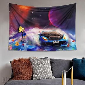 Gepas مضحك الوردي مغني الراب الهيب هوب نسيج جيد الخلاص الجدار شنقا خلفية النوم ديكور المنزل لغرفة النوم غرفة المعيشة 60X40 بوصة in Kuwait