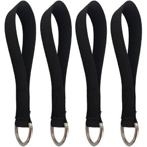4PCS Bar Attachment Straps for Home Gym Parts, Exercise The Shoulders, Back, Biceps, Upper Body Strength Muscle Training,Suitable for Your LAT bar/Squat Bar/Bench Bar, Home Gym Accessory