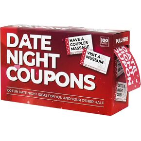 Gift Republic 100 Date Night Coupons, Multi