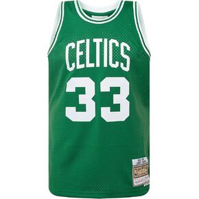 Mitchell & Ness Boston Celtics Larry Bird 33 Kelly Green Replica Swingman Jersey 2.0 NBA HWC Basketball Trikot