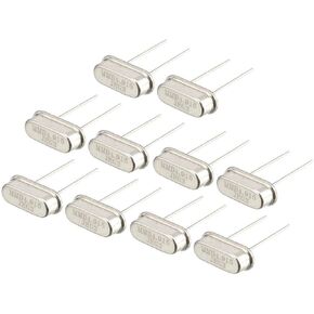 Gump's grocery 10Pcs 16MHz 16.000MHz 16M HZ HC-49S Inline Feet Passive Crystal Oscillator 20pF