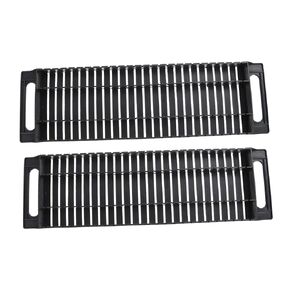 2Pcs Anti-Static Strip Rack Circuit Board Tray, 18.5x5.4in 25 Slot Circuit Board PCB Tray, ESD Circulation Rack Storage Turnover Rack, Circuit Board Drying Rack