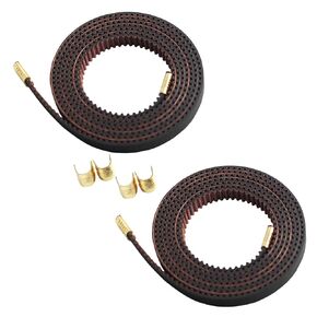 FYSETC 3D Printer Accessories - Elego Neptune4 Max Belt - Upgrade X Y Belt Replacement: Non-Slip 2GT Synchronous Drive Timing Belt X 1132mm Y Axis 1122mm Width 6mm Pressed Copper Buckle Easy Install