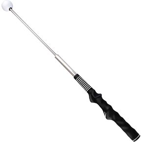 Golf Swing Training Aid, Golf Swing Trainer and golf Grip trainer for Right-Handed Warm-up Indoor Practice, Strength, Tempo Training for Chipping Hitting, Golf Accessories for men