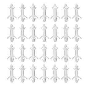 100pcs PCB Board Circuit Board Spacers, Reverse Locking Circuit Boards Support Standoff Fixed Clips B Board Circuit Standoff Plastic Spacers