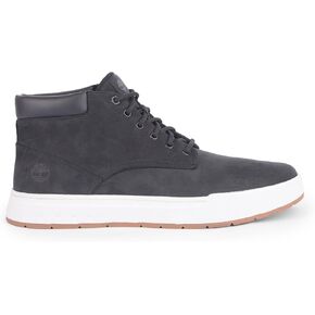 Timberland Men's Maple Grove Leather Chukka Shoe, Jet Black, 15