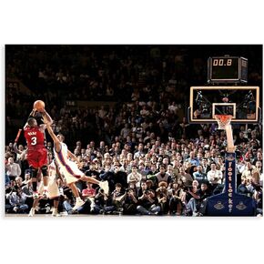 Dwyane Wade Posters For Walls Canvas Paper Poster Signed Art Prints Basketball Dunk Prints Unframe-style 12x18inch(30x45cm)