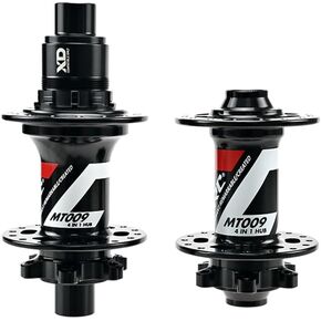 Bike Hubs 32 Holes Mountain Bicycle Hubs Brake Front 2 Rear 4 Bearings Quick Release 6 Pawls 3 Teeth 114 Clicks
