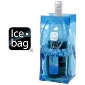 حقيبة تبريد النبيذ Franmara 9030 Clear 9-5/8 بوصة، ارتفاع 9-5/8 بوصة × عرض 4-5/8 بوصة × عمق 4 بوصة (مجمعة)، أزرق