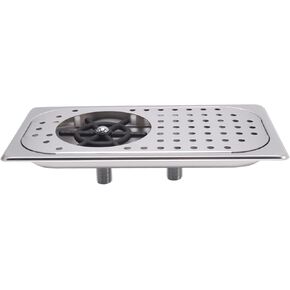 Glass Rinser, Countertop Commercial Pitcher Rinser, High Pressure Cup Washer, Stainless Steel Cup Washer with Drain Drip Tray Hose for Home Kitchen, Restaurant, Bar, Coffee