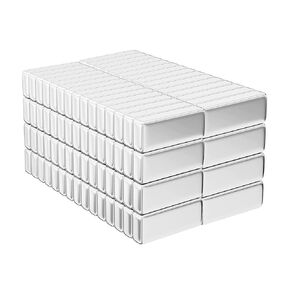 Realth Tiny Magnets Bar Rare Earth Magnetic Rectangular Magnet for Industry Electronics Science Project Building Fridge Door Craft DIY Pack of 120(MC735)